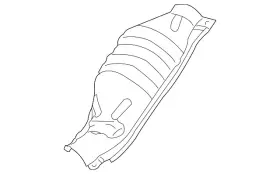 44651AA460 SUBARU Catalytic Converter Heat Shield