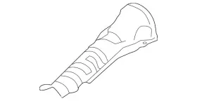 44651AE070 SUBARU Exhaust Heat Shield