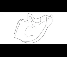 44651AE38A SUBARU Front Shield