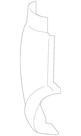 44651AF540 SUBARU Exhaust Heat Shield