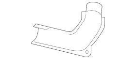 44651AF610 SUBARU Exhaust Shield