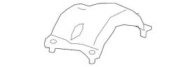 44651AF640 SUBARU Heat Shield