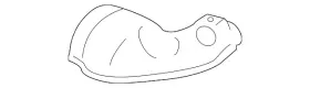 44651AF660 SUBARU Exhaust Heat Shield