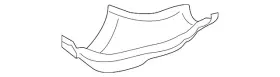 44651AG160 SUBARU Exhaust Shield