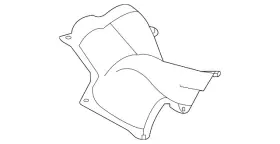 44651AG71A SUBARU Front Shield