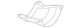 44651AG73A SUBARU Front Shield