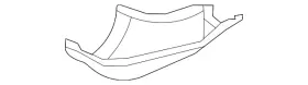 44651AG74A SUBARU Converter Shield