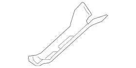 44651AG76A SUBARU Exhaust Heat Shield
