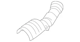 44651AG77A SUBARU Exhaust Heat Shield