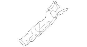 44651AG84A SUBARU Exhaust Shield