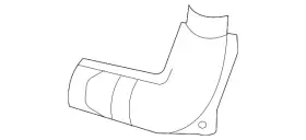 44651AG92A SUBARU Front Shield