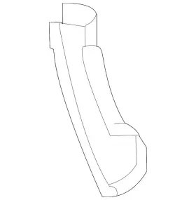 44651AG95A SUBARU Front Shield