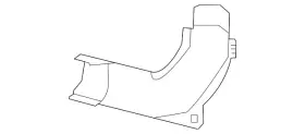 44651AG97A SUBARU Front Shield