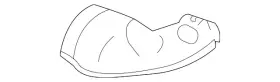 44651AG98A SUBARU Converter Shield