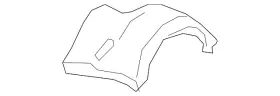 44651AH37A SUBARU Pipe Shield Impreza