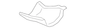 44651AH38A SUBARU Pipe Shield Impreza