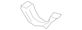 44652AB770 SUBARU Pipe Shield Impreza