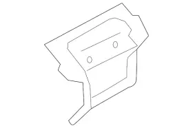 44652AB810 SUBARU Pipe Shield Impreza