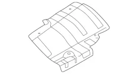 59024FL020 SUBARU Exhaust Shield