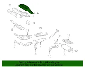 17167-22080 TOYOTA Upper Insulator #2