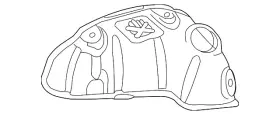 17168-31021 TOYOTA Heat Shield RAV4