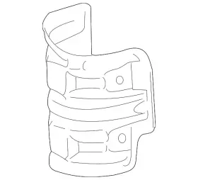25586-0V010 TOYOTA Exhaust Manifold Heat Shield
