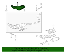 58151-47040 TOYOTA Heat Shield #2