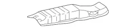 58153-20141 TOYOTA Heat Shield