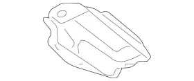 1J0-803-310-E VOLKSWAGEN Heat Shield