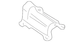 1J0-804-275-B VOLKSWAGEN Heat Shield
