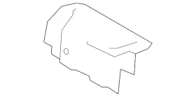 1K0-423-982 VOLKSWAGEN Tdi Wagon Front Shield Vw Jetta Rabbit