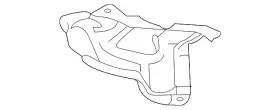1K5-825-721-C VOLKSWAGEN Heat Shield Jetta