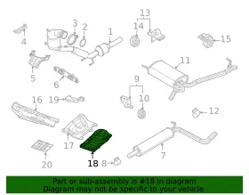 2GJ-825-205-A VOLKSWAGEN Rear Shield #2