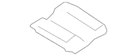 3C0-825-701-C VOLKSWAGEN Line Dohc Heat Shield Vw