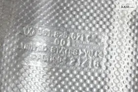 561825671C VOLKSWAGEN Front Exhaust Muffler Pipe Heatshield #3