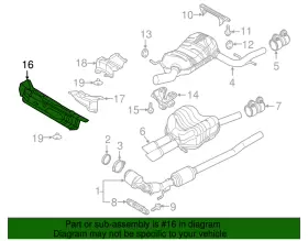 5C6-825-671-C VOLKSWAGEN Heat Shield #2