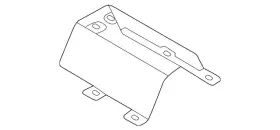 5K0-825-635 VOLKSWAGEN Exhaust Heat Shield