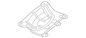 5Q0-825-611-B VOLKSWAGEN Center Shield