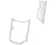 Genuine Mazda Catalytic Converter Heat Shield SHA5-40-870