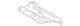 Genuine Audi Exhaust Heat Shield 4G0-804-171-A