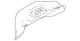 Genuine Mazda Heat Shield PEDA-13-390