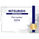 Genuine Mitsubishi Protector Dash Panel Heat - Multiple Part Numbers [Set 5374A]