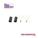 Quickcar 57-467, 2 Pack Natural Copper Ring Terminal 3/8In Fits 18- 22 Ga W/Heat