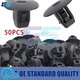 50* Black Fender Apron Grommet Nut Clips For Acura ILX MDX Honda CR-V Odyssey