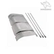 Flowmaster 51017 Heat Shield Kit for Super 50 Series Performance Mufflers