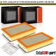 2x Engine Air Filter for Jaguar S-Type 2002-2008 XF 2009-2015 Super V8 2005-2009