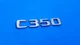 08 09 10 11 12 13 14 MERCEDES C 350 C350 REAR TRUNK EMBLEM LOGO BADGE OEM B10