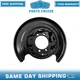 For 12-2023 Subaru Crosstrek Impreza Forester Rear Right Side Brake Dust Shield