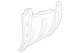 Genuine Mercedes-Benz Screening Plate 212-680-01-22