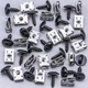 20 Sets T25 M5 Fender Liner Bumper Cover Splash Shield Screw U Nut Kit VW